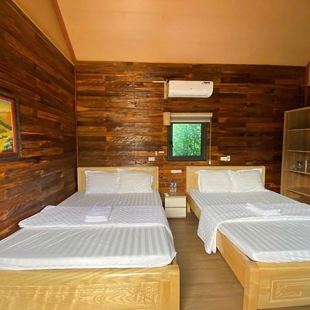 Nha Tren Doi - Windy Hill Hotell Mu Cang Chai Exteriör bild