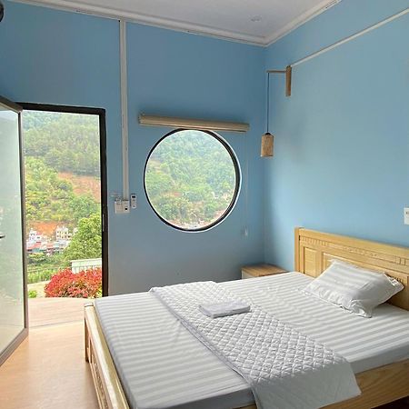 Nha Tren Doi - Windy Hill Hotell Mu Cang Chai Exteriör bild