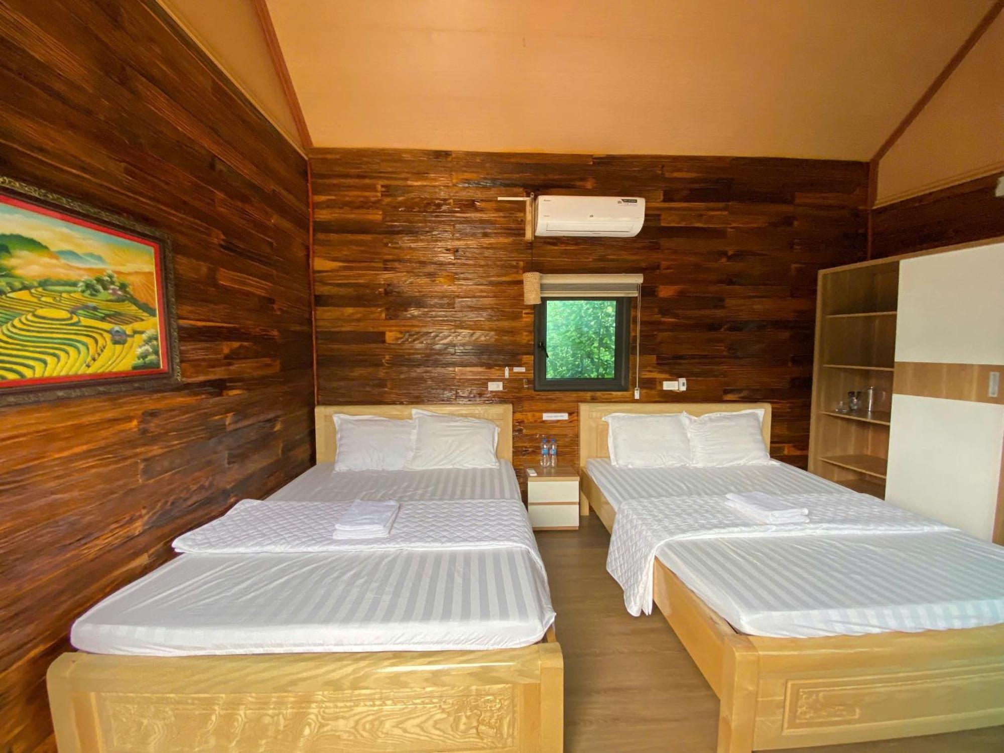 Nha Tren Doi - Windy Hill Hotell Mu Cang Chai Exteriör bild